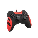 Gamepad Rampage SG-R218 Smash Red - pentru PC/PS3 Gamepad Rampage SG-R218 Smash Red - pentru PC/PS3